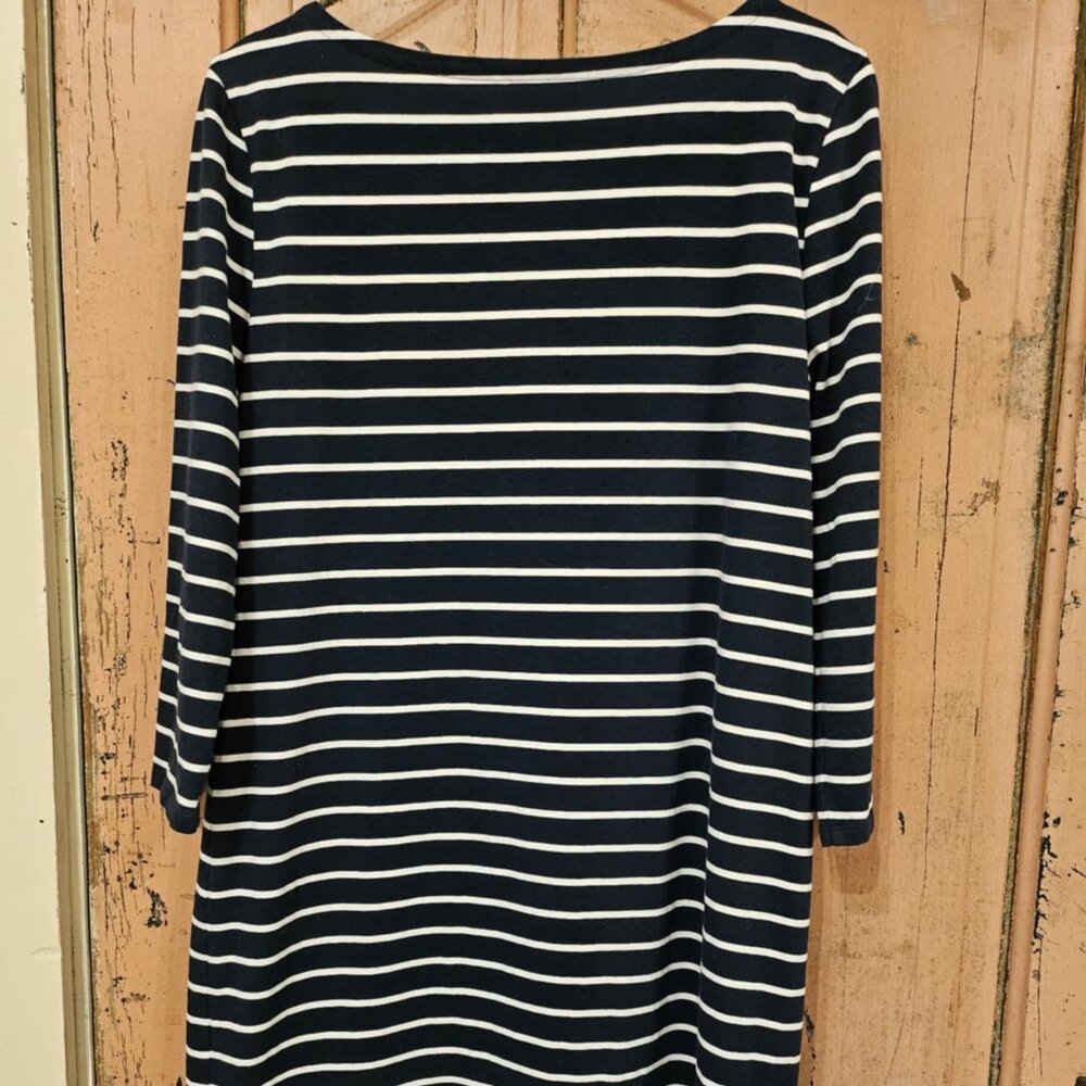 Vineyard Vines Blue & White Striped Dress - Medium - Picture 5 of 5